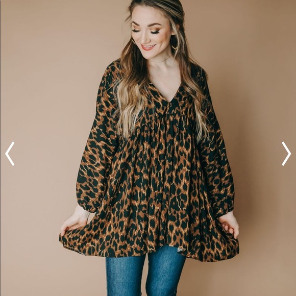 Together Dresses & Skirts - Cheetah Dress/Shirt